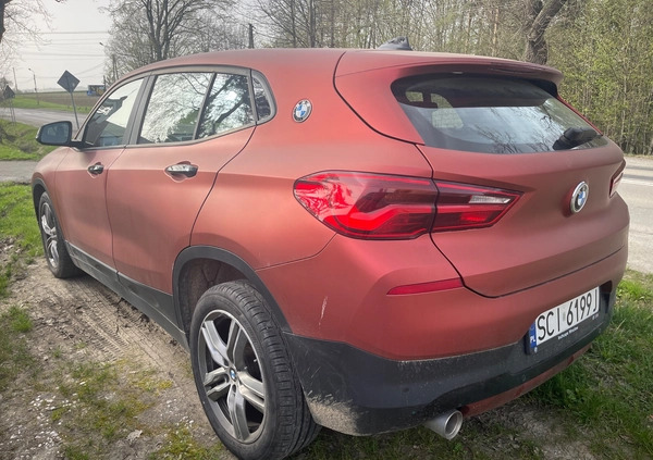 BMW X2 cena 100860 przebieg: 41000, rok produkcji 2019 z Skoczów małe 29